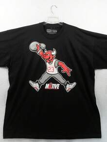 Million Dollar Motive Mens Black T Shirt Size 3XL #23 Bulls EUC - 款式23 - 查看 1