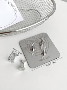 美甲装饰品，跨境热销圆形、方形、多边形金属磁性底座美甲展示架，指甲油架，韩式美甲用品，摄影道具，DIY配件