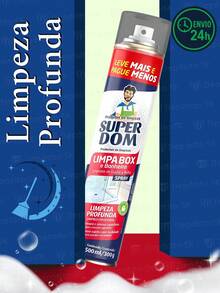Super Dom Cleans Shower And Bathroom – Deep Cleaning, Pleasant Smell And Easy Application - 紅白色 - 查看 2