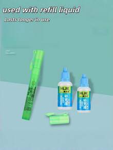 Thermal Paper Information Remover / Privacy Protection Invisible Ink / Ink Remover For Handwriting On Express Waybills & Credit Card Statements(Instantly Decomposes Without Leaving A Trace; And Formula) - Multicolor - View 8