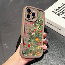1PC Christmas Tree Design Phone Case Filled with Gifts, Compatible with Phone17/17 Pro/17 Pro Max 17 Air/16/16/Pro/16 Pro Max/16 Plus 15/15/Pro/15 Pro Max/15 Plus 14/14/Pro/14 Pro Max/14 Plus 13/13/Pro/13promax 12/12 Pro/12