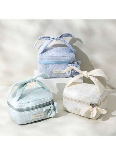 Borsa cosmetica da donna, borsa da toilette, borsa per la conservazione di colori candy freschi di alta qualità, borsa da viaggio portatile per la conservazione di cosmetici e prodotti per la cura della pelle