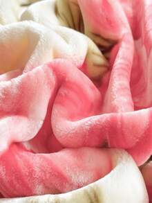 1件花卉图案拉舍尔经典毛毯，柔软亲肤，活性染色，3D剪花工艺，多用途毛毯，舒适温暖，适用于客房和卧室