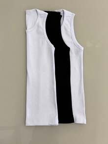 Kit 3 Premium American Gringa Ribana Style Street Trap Bodybuilder Gym Christmas New Year's Eve Tank Top - 2 người da trắng 1 người da đen - Xem 3