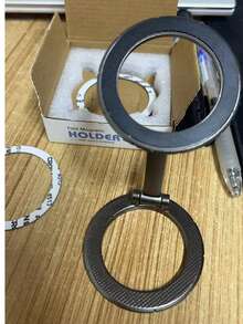 双面磁吸手机支架、Magsafe 磁吸指环支架、合金折叠磁吸桌面支架、汽车仪表盘导航手机支架、休闲旅行手机支架、兼容 、Android 手机的自拍手机支架、生日、家人、朋友礼物手机支架手机配件 - 彩色 - 查看 14