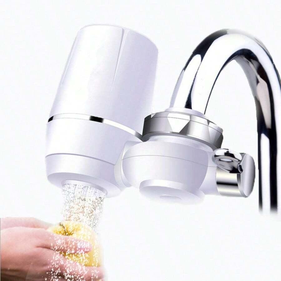 Home Faucet Water Filter With Cartridge, Multi-Layer Filtration System, Long-Lasting Purification Of Tap Water, Promotes Health - Multicolor - View 1