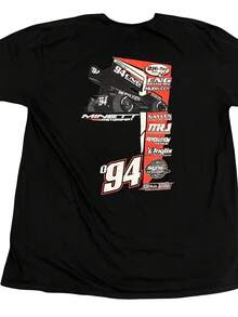 Minett Motorsport Racing Graphic Print T-Shirt Fits XL - 款式25 - 查看 1