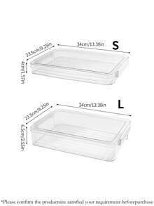 1 صندوق تخزين للألغاز، صندوق تصنيف قطع بناء صغيرة للأطفال، صندوق تنظيم ألغاز شفاف كبير السعة مقاوم للغبار، صندوق ألعاب محكم الإغلاق بمشبك، صندوق تخزين كوميكس وفرش على المكتب، مناسب لتخزين ألعاب الأطفال والكوميكس والهواتف المحمولة وتنظيمها