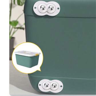 4pcs Adhesive Omnidirectional Casters Roller Wheels For Furniture And Appliances, No Drilling Required