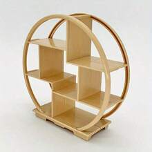 仿真微缩道具 玄关摆件 展示架 书桌 办公桌 装饰架