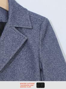 Young Boys Overcoat, Warm Jacket, College Style, Padded, Autumn/Winter