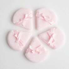 5pcs Butterfly Shaped Makeup Sponge Puff, Dual-Sided Fluffy Powder Puff For Home & Makeup Artists (Triangle Shape),Makeup,Cheap,Room Decor,Vanity,Travel,Bedroom,Makeup Accessories,Puff,Makeup Blender,Powder Puff,Makeup Sponge,Cheap,Stocking Stuffers,Makeup,Makeup Tools,Cheap Stuff,Gifts,Gifts For Women,Christmas Gifts - Baby Pink - View 6