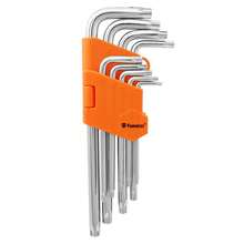 Juego de 9 Llaves TORX Estrella FUMETAX (T10-T50) | Kit de Llaves L para Tornillos  Automotriz, Electrónica y Bricolaje | Acero de Carbono SW-630202004-9L - Plateado - Ver 2