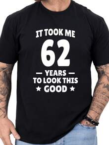62nd Birthday Gift, 62nd Birthday Shirt, Gifts For 62nd Birthday, 62nd Birthday Gift For , Turning 62 Birthday T-Shirt - 款式1 - 查看 1
