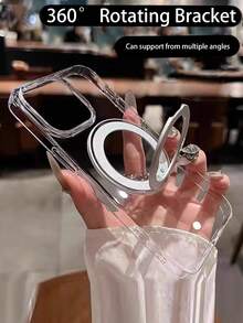 1 个 360° 可旋转金属支架 + 防摔/防摔厚实耐用的透明手机壳，兼容 17/17 Air/17 Pro/17 Pro Max/16 Pro Max/16/16 Pro/16 Plus/15/15 Pro Max/15 Pro/11/12/13/14 Pro Max/11 Pro/11 Pro Max/12 Pro/12 Pro Max/13 Pro/13 Pro Max/14 Pro/14 Pro Max，时尚创意设计