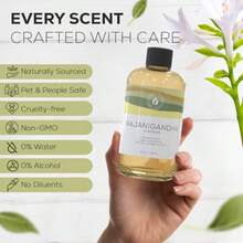 Rajanigandha Tuberose Luxury Diffuser Oil Refill And Fragrant Room Spray For Reed Diffusers Electric Machines And Oil Warmers (8.5 Fl. Oz) - 如圖 - 查看 5