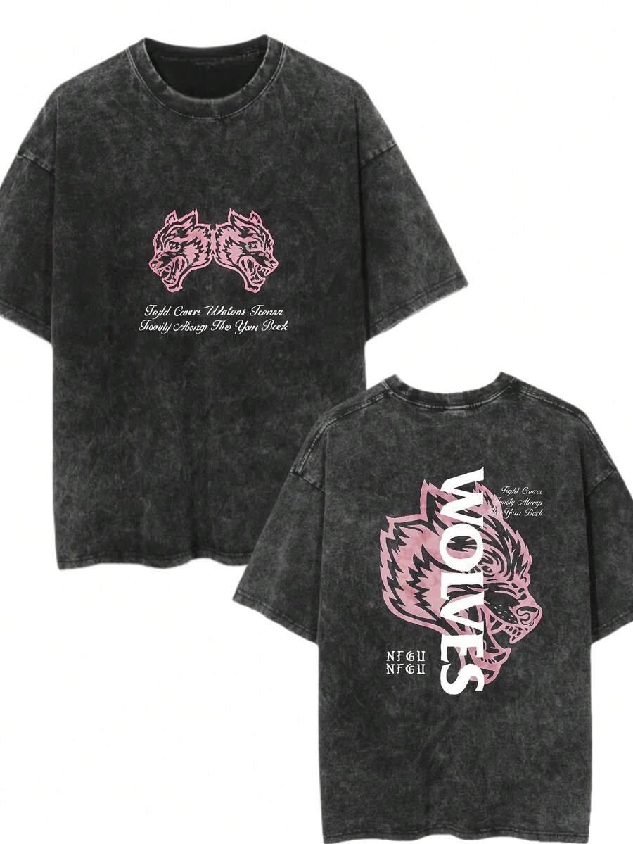 Men Shirts 2025 DARCSPORT FIGHT CANCER Prayer Hands Loose Sport Short Sleeved Cotton High Quality Spring/Summer Men's And Women's T-Shirts Men Clothes - 黑色 - 查看 1