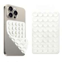 Mocny silikonowy pokrowiec na telefon z dwustronną przyssawką - stojak do selfie i filmów bez użycia rąk, akcesorium mobilne kompatybilne z iPhonem, telefonem z systemem Android, prezent urodzinowy, dla rodziny, przyjaciół, uchwyt na telefon, stojak na telefon, akcesoria do telefonów