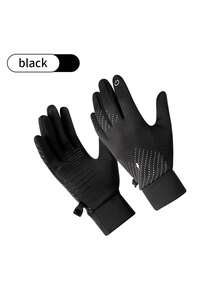 Luvas de Inverno com Tela de Toque para Homens e Mulheres, Adequadas para Ciclismo, Corrida, Direção, Luvas Quentes para Clima Frio, Atividades ao Ar Livre