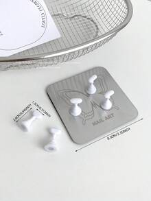 美甲装饰品，跨境热销圆形、方形、多边形金属磁性底座美甲展示架，指甲油架，韩式美甲用品，摄影道具，DIY配件