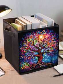 5D Diamond Art Set, Colored Big Tree Pattern Full Diamond Painting Kit - Shiny Diamond Gem, Home Wall Decor Art Crafts For Adults And Teenagers, Perfect Gift For Art Lovers And DIY Lovers, Ideal For Room Decor