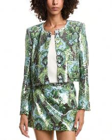 Cinq à Sept Sequin Damask Aspen Jacket - Nhiều màu - Xem 2
