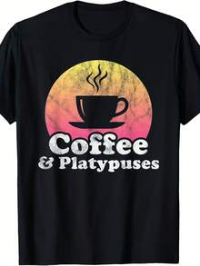 Coffee And Platypuses Platypus T-Shirt - 款式4 - 查看 1