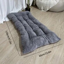 1pc 47-Inch Extra Large & Thick Pet Sleeping Mat, Dog Bed Dog Nest, Winter Plush Comfortable Soft Large Dog Sleeping Pad, Dog Cage Mat, Suitable For Various Car Models, Perfect Pet Gift - Multicolor - View 4