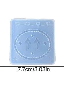 Khuôn đúc nhựa hình trái tim oval, phụ kiện khuôn silicon, khuôn nhựa lỏng, khuôn silicon làm móc khóa nhựa, khuôn nhựa. - Silicon - Xem 7