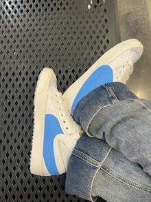 Nike 男款Blazer '77 Jumbo 防滑耐磨中幫板鞋