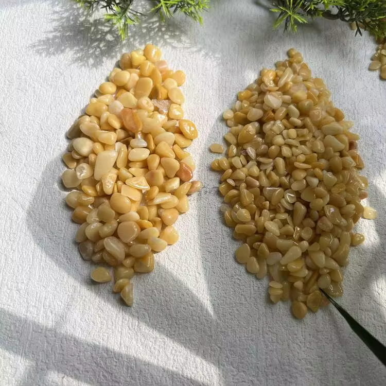 100g Pack, High-Quality Natural Beige Jade Chips, Suitable For Vases, Tableware, Candle Holders, Planters, Aquariums, Glass Containers, And Unique Decor For Air Plants - View 8