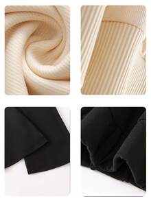 Tween Girl's Set With Leopard Print Bow Pattern Crew Neck Sweatshirt And Trousers Two Pieces Set, New Style, Fashionable And Casual, Suitable For Travel - Apricot - View 8