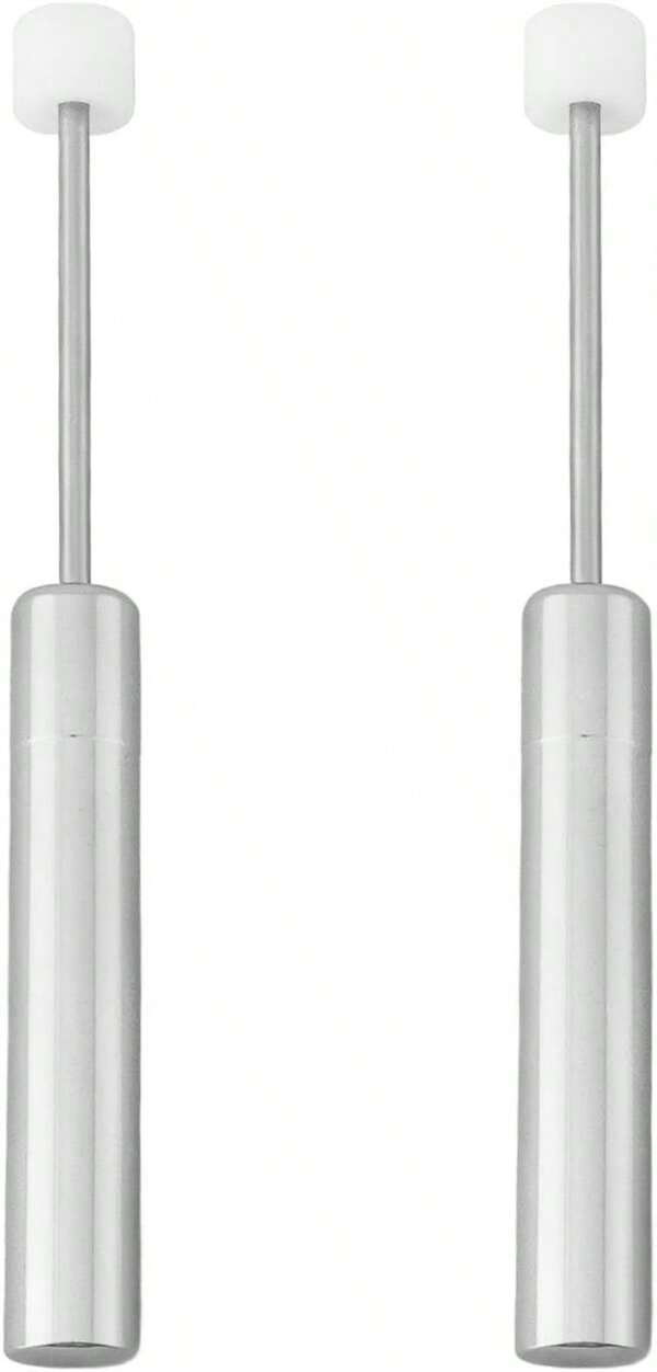 ECSiNG 2pcs 91x49x7.8mm Soft-Close Trash Can Damper Piston With Lid Steel And Plastic Mechanism Trash Can Damper Replacement For Kitchen Trash Can