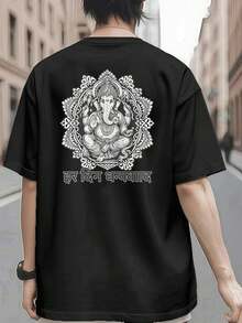 Men Undershirt Tops - Black - View 2