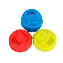 1pc Soda Can Covers, Upgraded Can Covers For Soda Cola Can Lid Covers Round Protector, Reusable Plastic Can Spill Stopper Or Protector For Fit Standard Size Cans - Nhiều màu - Xem 2