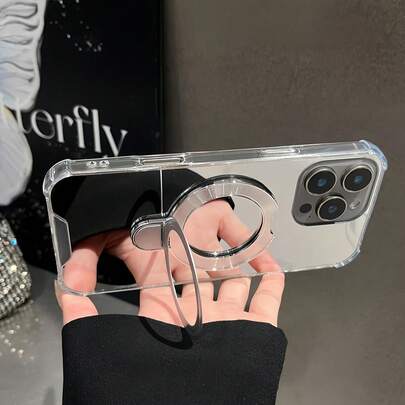 简约时尚磁吸镜面手机壳，时尚潮流