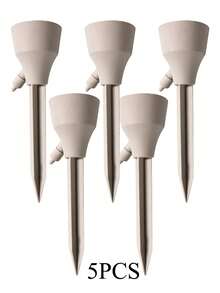 5 件套植物自动浇水套件，带可调流量自动滴灌系统，适用于室内和花园植物，无需电池，适合标准欧洲和美国螺纹瓶 - 彩色 - 查看 17