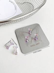 美甲装饰品，跨境热销圆形、方形、多边形金属磁性底座美甲展示架，指甲油架，韩式美甲用品，摄影道具，DIY配件