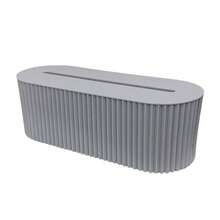 صندوق إدارة الكابلات مع 10 رباطات كابل، صندوق منظم لشرائط الطاقة والحماية من التيار الزائد والشواحن والمهايئات وأسلاك التلفزيون والكمبيوتر، صندوق إخفاء الكابلات للمنزل/المكتب