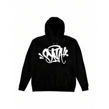 Syn 2 Cabos Streetwear Sweatshirt With Hood And DTF Print - màu đen - Xem 1