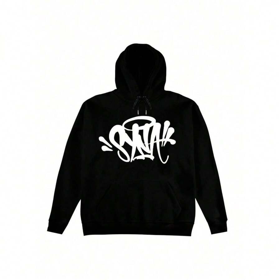 Syn 2 Cabos Streetwear Sweatshirt With Hood And DTF Print - màu đen - Xem 1
