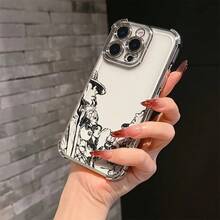 Funda para Teléfono: Estilo Popular de Anime "'s Bizarre Adventure", Compatible con los Modelos  17/16e/16/15/14/13/12/11/Mini/Pro Max/Air/X/XR/XSMAX/8/7 Plus, Funda Transparente Suave a Prueba de Golpes, Diseño Impreso UV, Preferida por Entusiastas de la Tecnología - Colores mezclados 2 - Ver 5