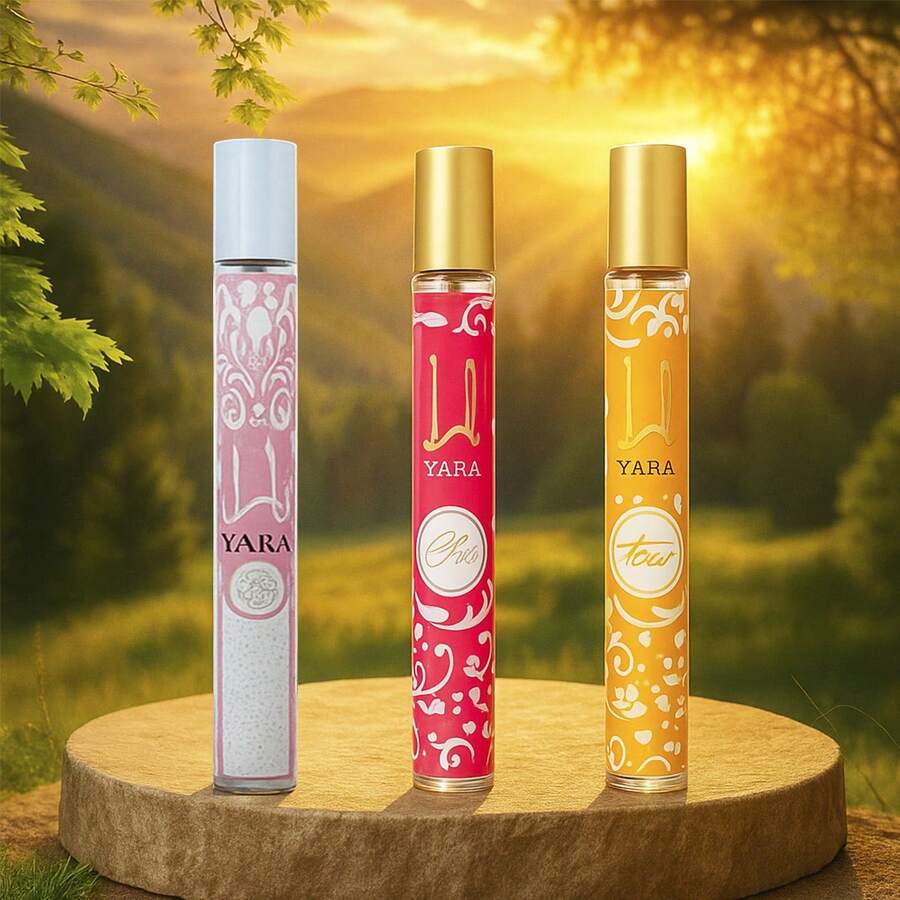 Lattafa Set Of 3 YARA 35ml Eau De Parfum - Yara + Yara candy +Yara tous - Xem 1