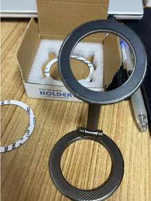 双面磁吸手机支架、Magsafe 磁吸指环支架、合金折叠磁吸桌面支架、汽车仪表盘导航手机支架、休闲旅行手机支架、兼容 、Android 手机的自拍手机支架、生日、家人、朋友礼物手机支架手机配件 - 彩色 - 查看 13