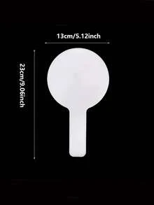 5-Pack Double-Sided Reusable Whiteboard Set - Handheld Whiteboards, Includes 5 Whiteboards, 1 Pen, And 1 Eraser, Erasable, Tabletop Memo, Message Board, Writing Pad, Scratch Pad, Handwriting Board - White - View 4