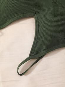 3pcs/Set Women's Criss-Cross Back Wireless Bras - Multicolor - View 5