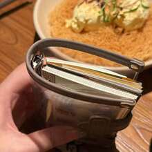 日本のシンプルなベージュグレーのM5ノート学生用高価値透明取り外し可能なルーズリーフ日記帳 - AA - チェックする 3