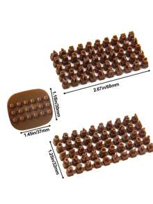 1 Set Alphabet Pottery Tools, Suitable For Ceramic, Polymer Clay, Soap - Alphabet Stamps, Number Stamps, Symbol Stamps, Embossing Molds, DIY Soap Molds With Letters And Numbers - Multicolor - View 7