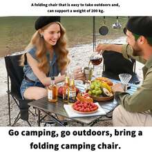 三合一便携式折叠户外餐桌 - 坚固的金属结构，表面经耐候处理，设计紧凑，适用于露营、野餐、烧烤、庭院等场所，是野餐配件、烧烤设备的理想之选，轻便易携，节省空间。 - 彩色 - 查看 5