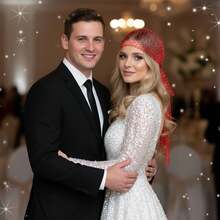 1pc 90/100/130 Cm Women Fishnet Rhinestone Decor Bandana Hair Band Headscarf Cap, Elastic Hairband, Beautiful Bridal Headpiece, Personalized Hair Accessories, Suitable For Ladies' Daily Wear, Dance, Wedding, Party, Events Valentine's Day Valentines